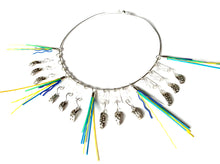Load image into Gallery viewer, Clarity in white &amp; colour neckpiece